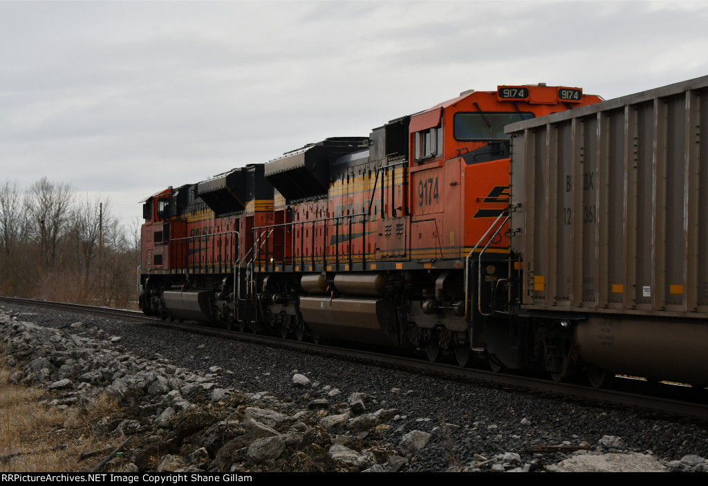 BNSF 9174 Roster shot.